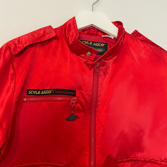 Style Auto Red Jacket - Picture 2 of 16